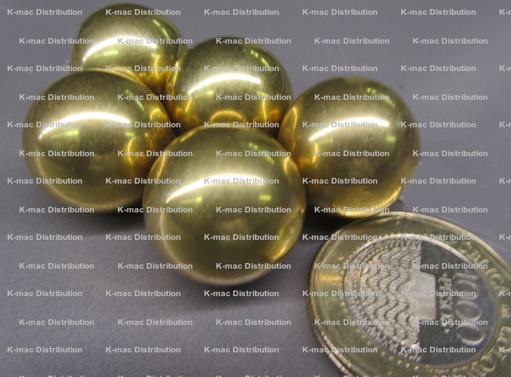 Brass Balls 1/8 to 3/4 Inch Diameters Purchase Online